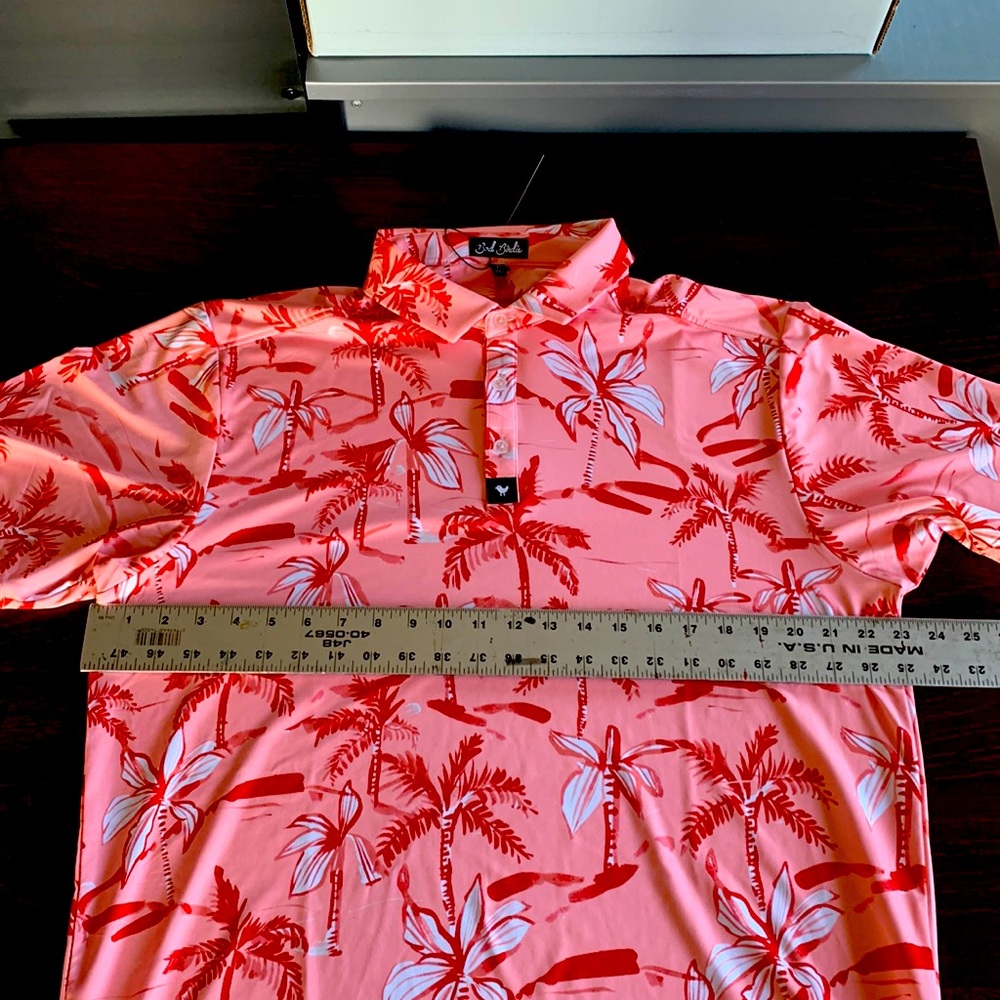 Bad Birdie Ricky Rose Golf Polo